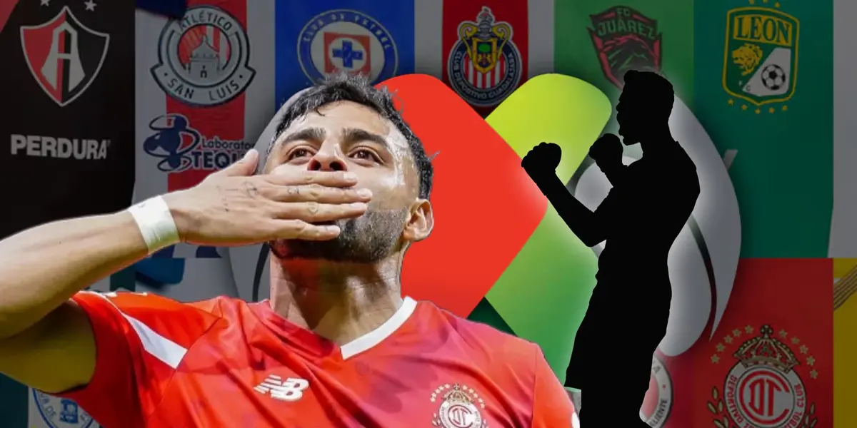 Alexis Vega enviando beso y silueta de portero/Foto El Imparcial.