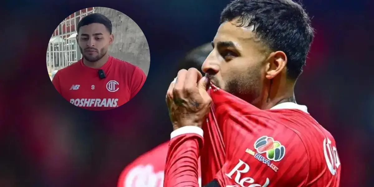 Alexis Vega y su festejo ante Chivas / FOTO YOUTUBE