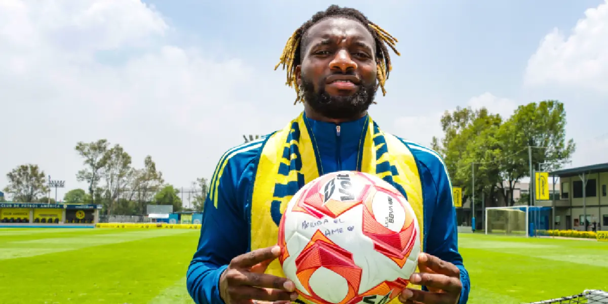 Allan en Coapa. Foto: Club América