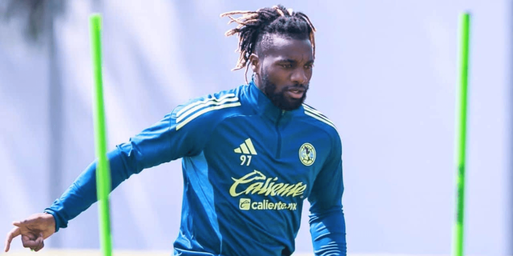 Allan en entreno. Foto: Club América