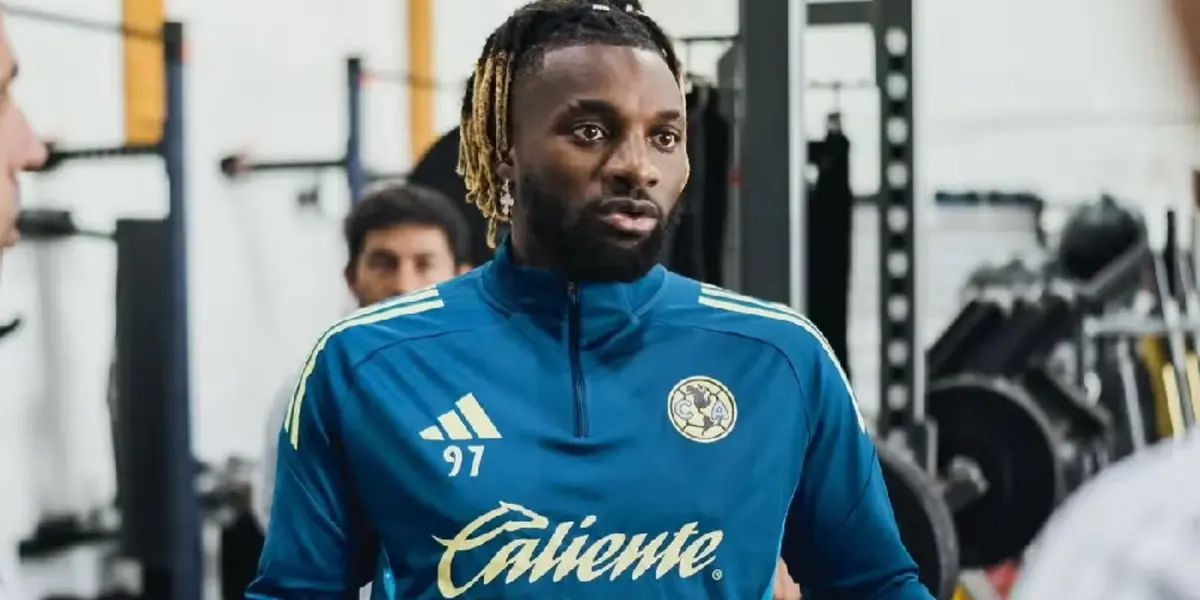 Allan entreno. Foto: Club América