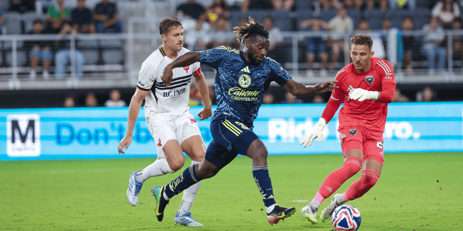 Allan vs DC United. Foto: Club América