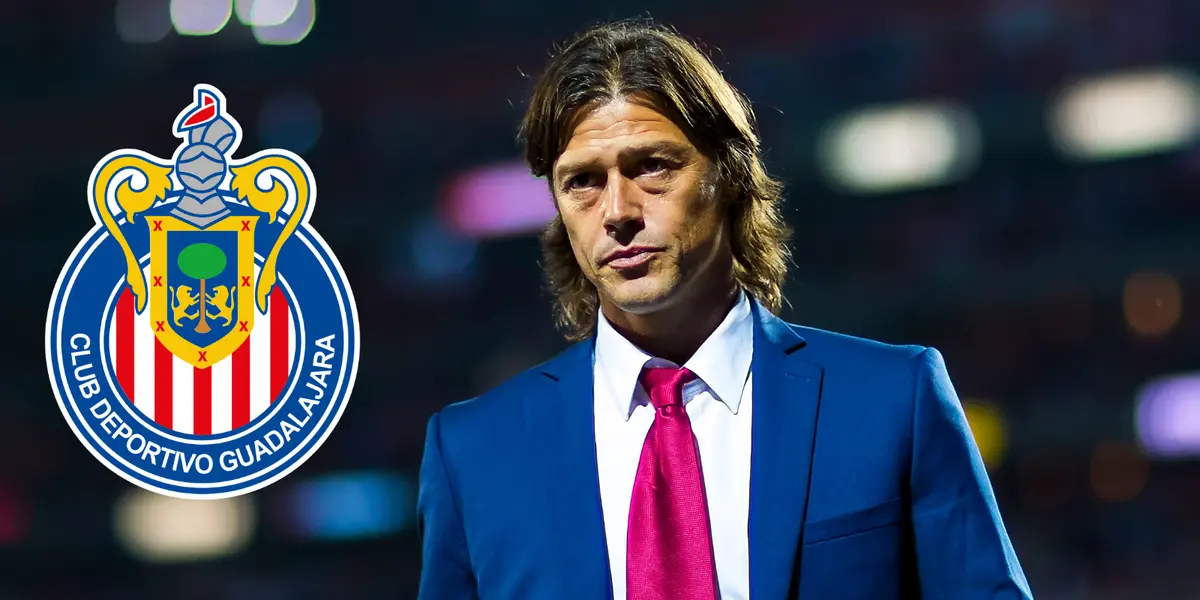 Almeyda en partido con Chivas. Foto: Imago7