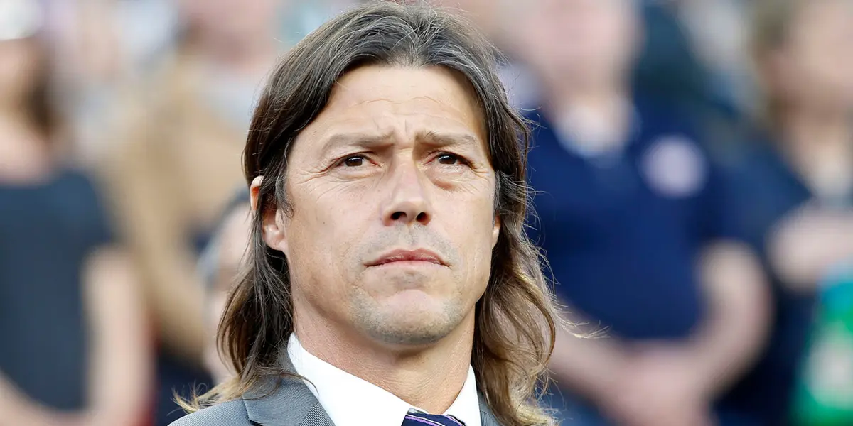 Almeyda en partido. Foto: Infobae