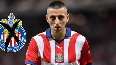 Alvarado en partido con Chivas. Foto: Marca