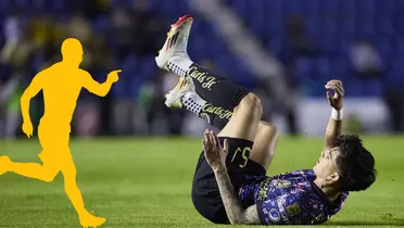 Álvarez en partido con América. Foto. Reporte índigo