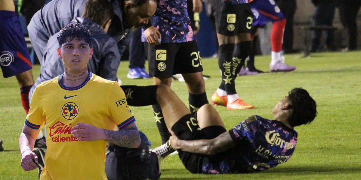 Álvarez lesionado. Foto: Octava Sports