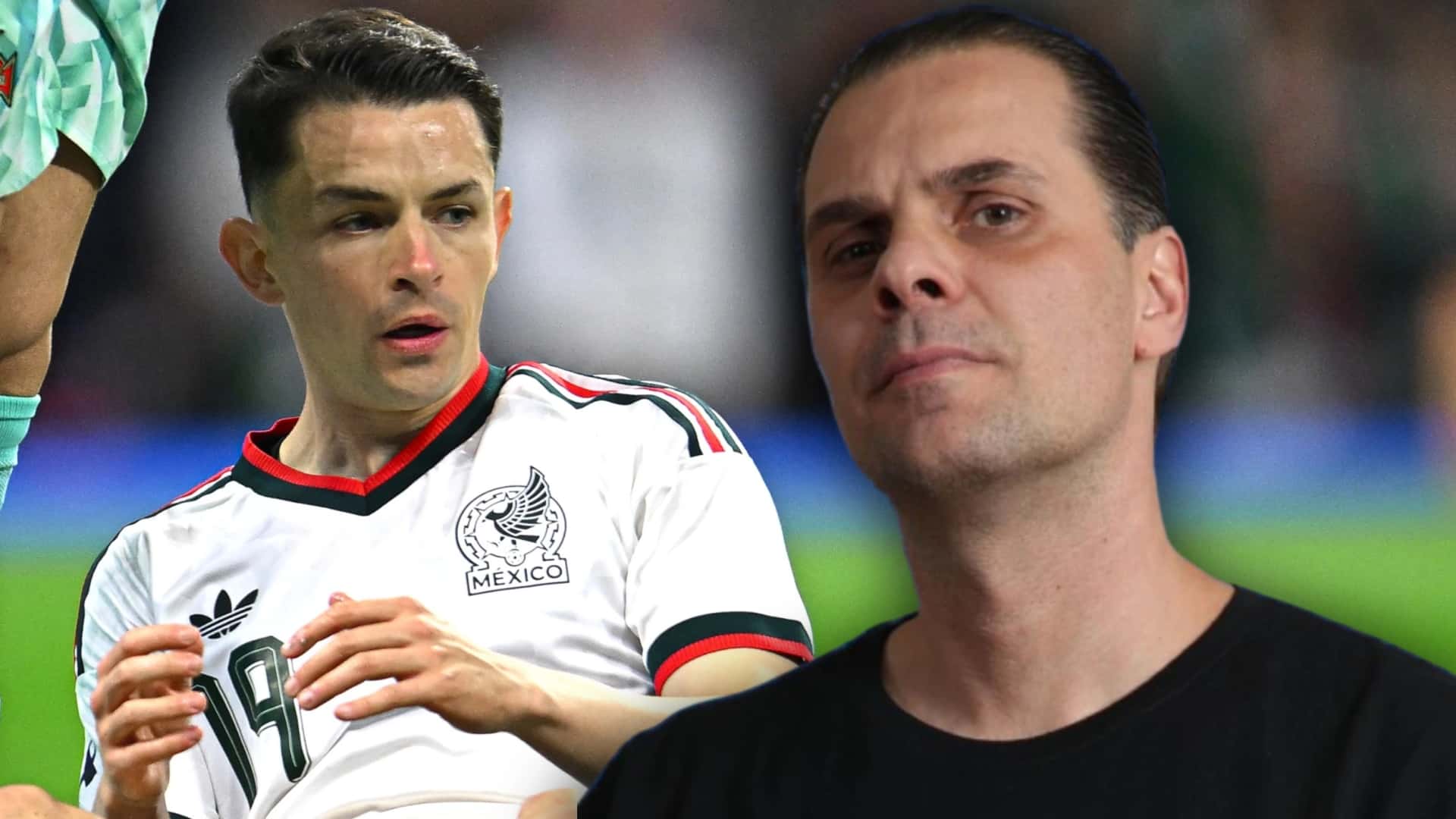 Álvaro Fidalgo en la selección mexicana y Christian Martinoli