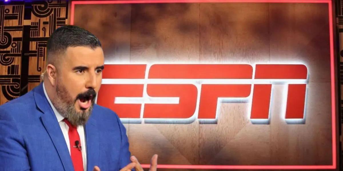 Álvaro Morales y logo de ESPN/ Foto Wallpapers.com