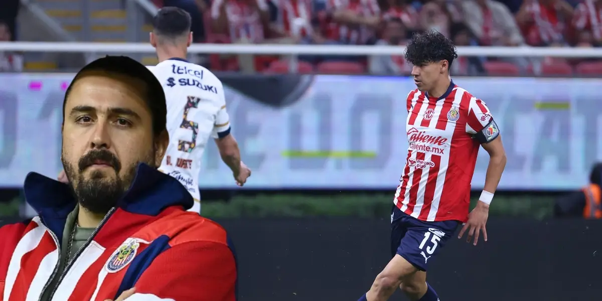 Amaury Vergara en el Chivas vs Pumas / FOTO FÚTBOL TOTAL