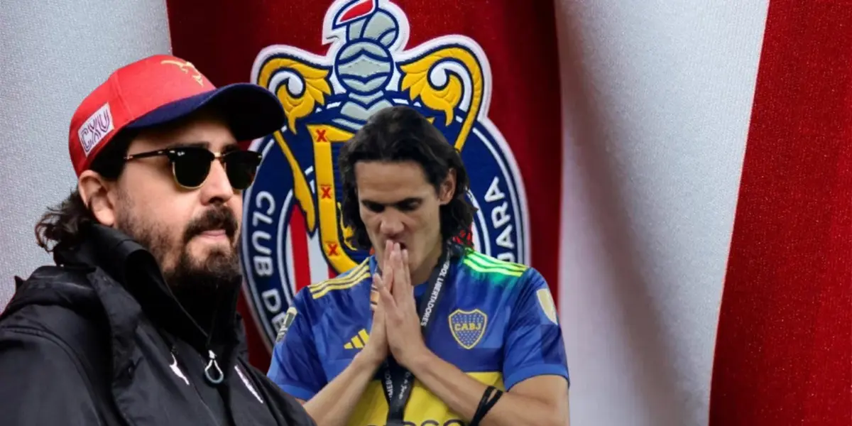 Amaury Vergara junto a Edinson Cavani / FOTO IMAGO7