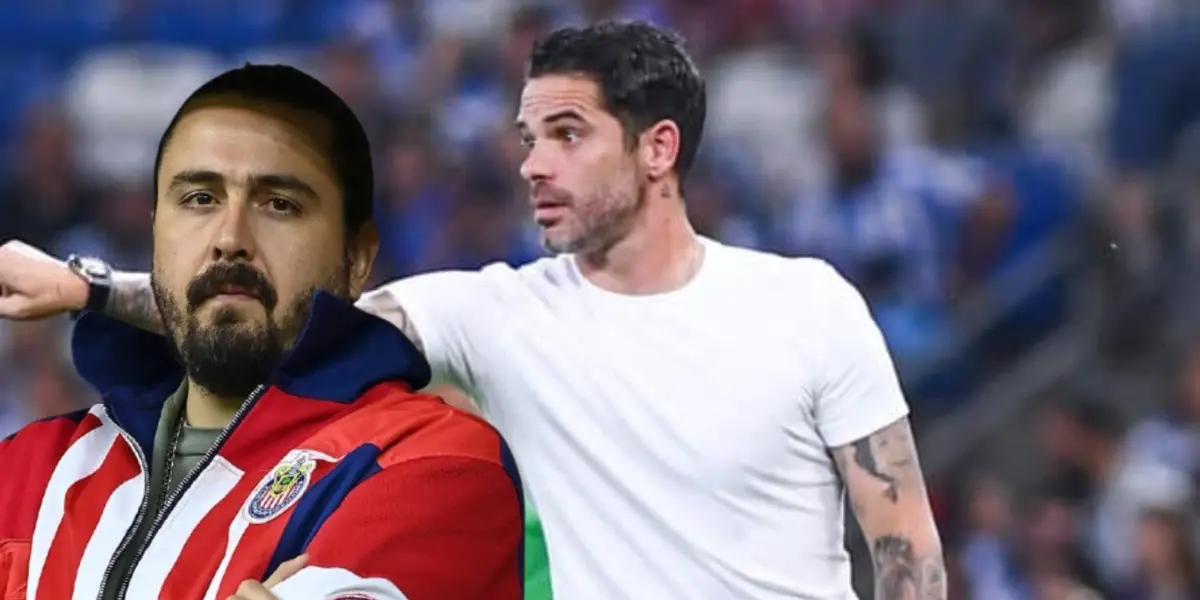 Amaury Vergara junto a Fernando Gago / FOTO FÚTBOL TOTAL