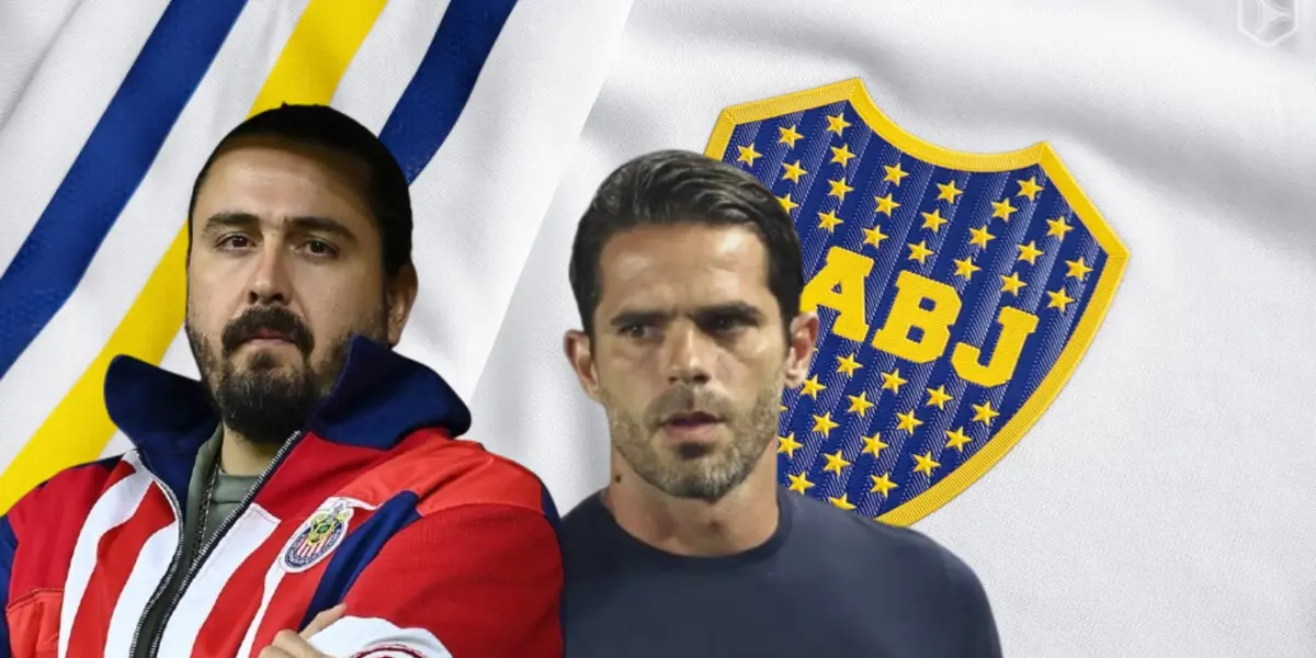 Amaury Vergara junto a Fernando Gago / FOTO FÚTBOL TOTAL