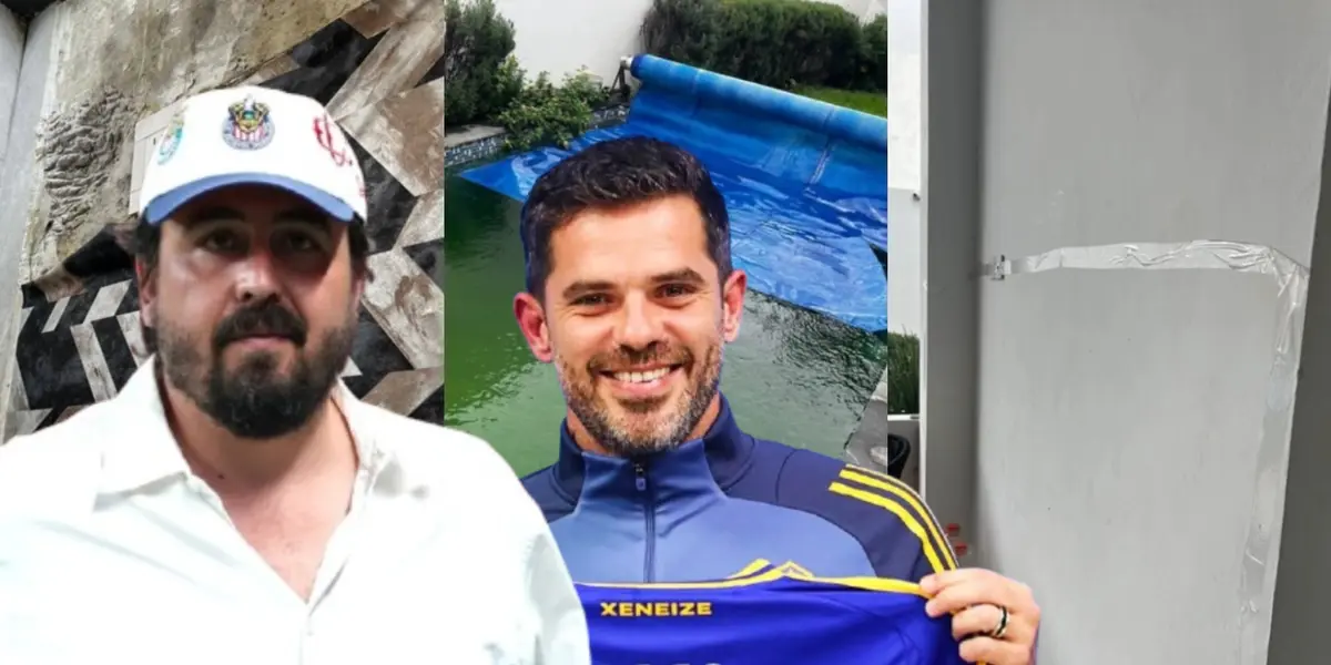 Amaury Vergara junto a Fernando Gago / FOTO IMAGO7