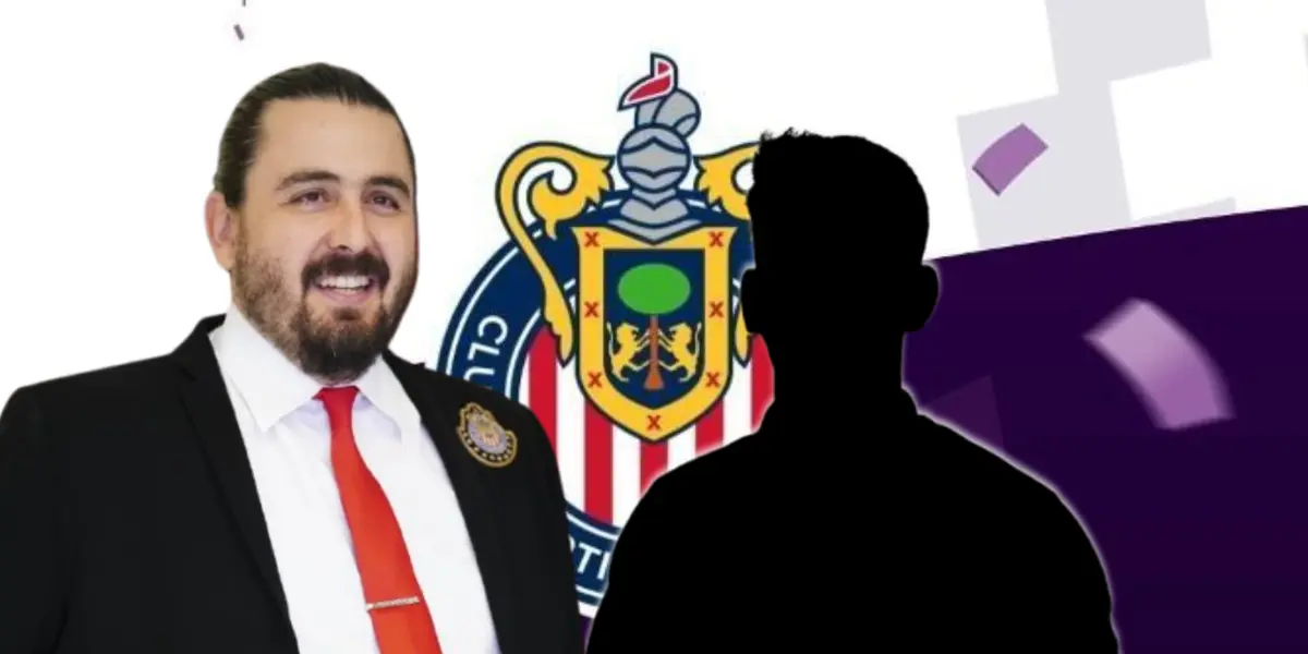 Amaury Vergara junto a futbolista / FOTO MEDIOTIEMPO