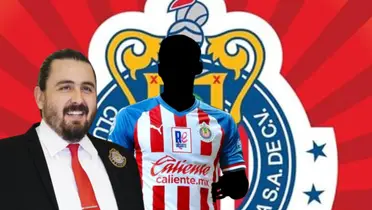 Amaury Vergara junto a futbolista incógnito de Chivas / FOTO MEDIOTIEMPO