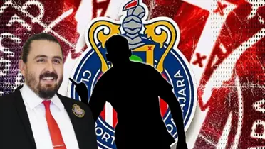 Amaury Vergara junto a futbolista incógnito / FOTO EL UNIVERSAL