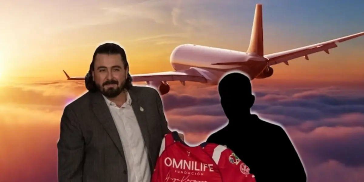 Amaury Vergara junto a futbolista incógnito / FOTO RÉCORD