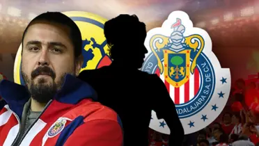 Amaury Vergara junto a futbolita incógnito / FOTO FÚTBOL TOTAL