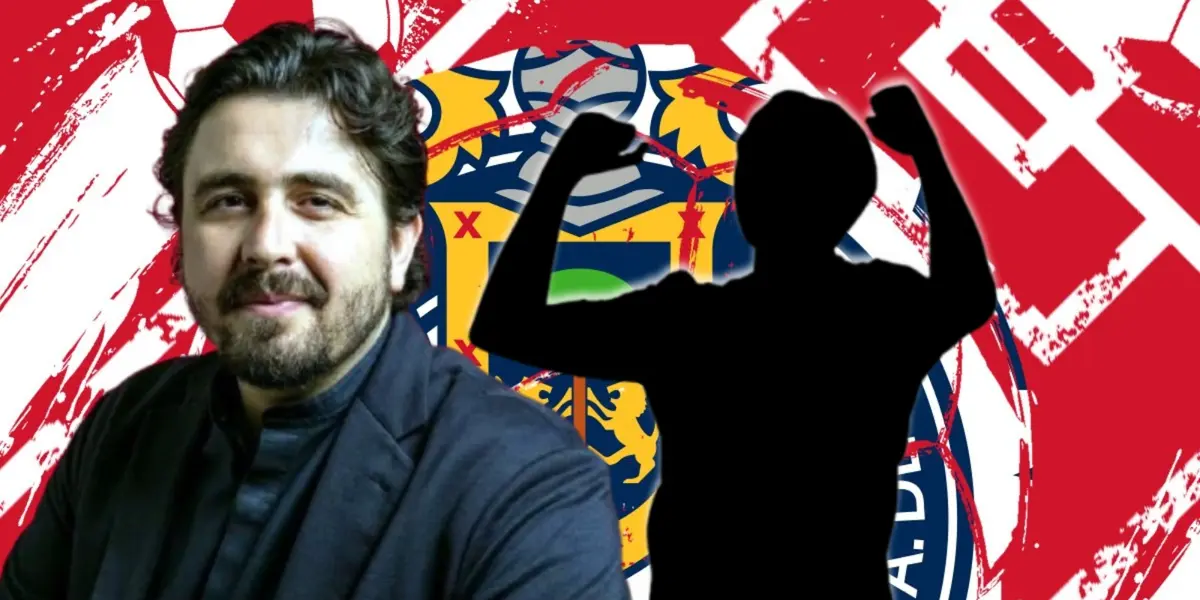 Amaury Vergara junto a jugador incógnito / FOTO CANCHA