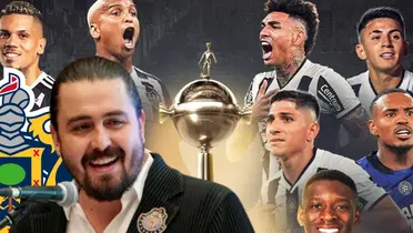 Amaury Vergara junto a la final de la Copa Libertadores / FOTO RÉCORD