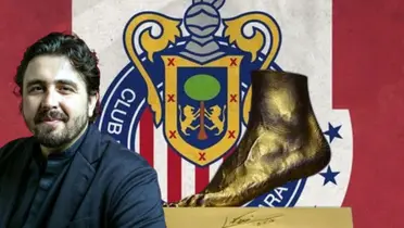 Amaury Vergara junto a la zurda de oro / FOTO CANCHA