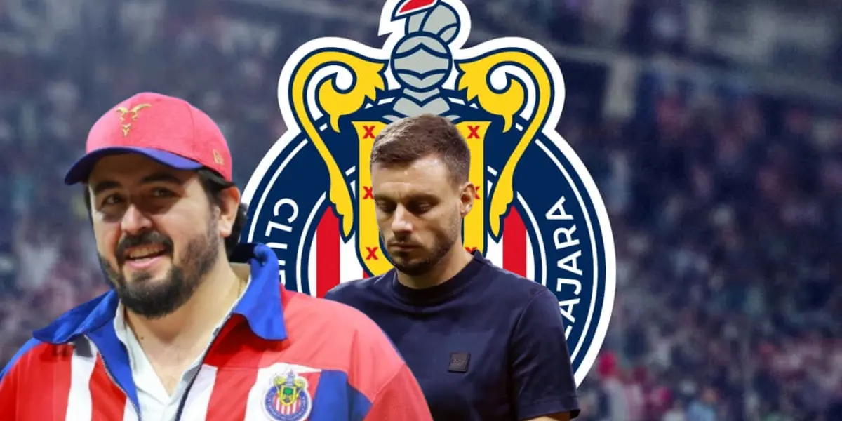 Amaury Vergara junto a Martín Anselmi / FOTO TV AZTECA