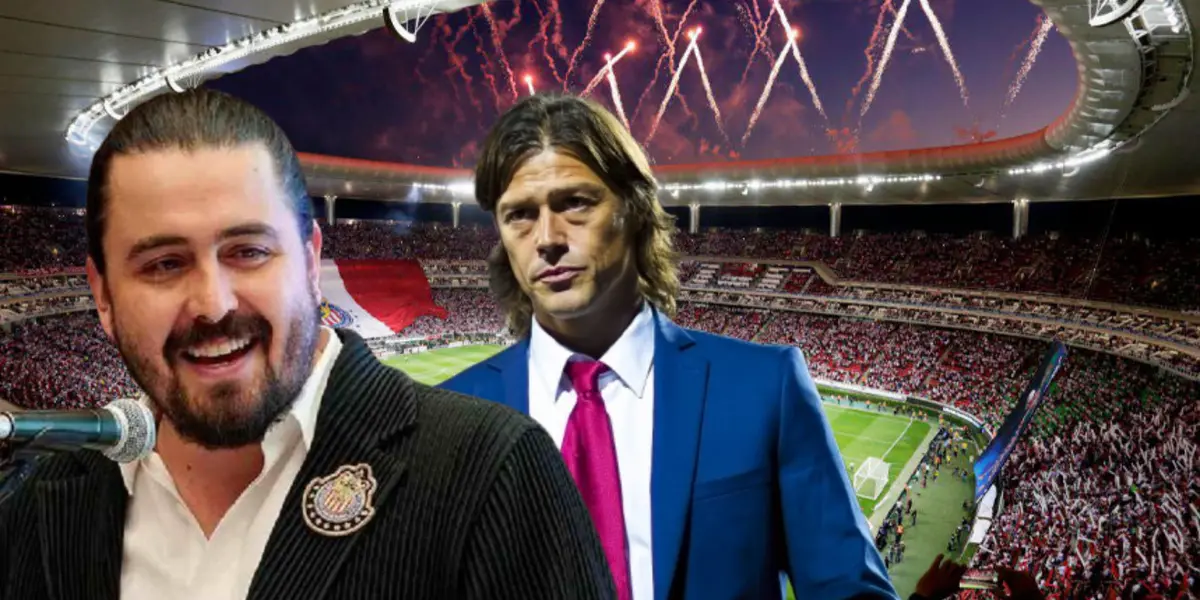 Amaury Vergara junto a Matías Almeyda / FOTO UNANIMO DEPORTES