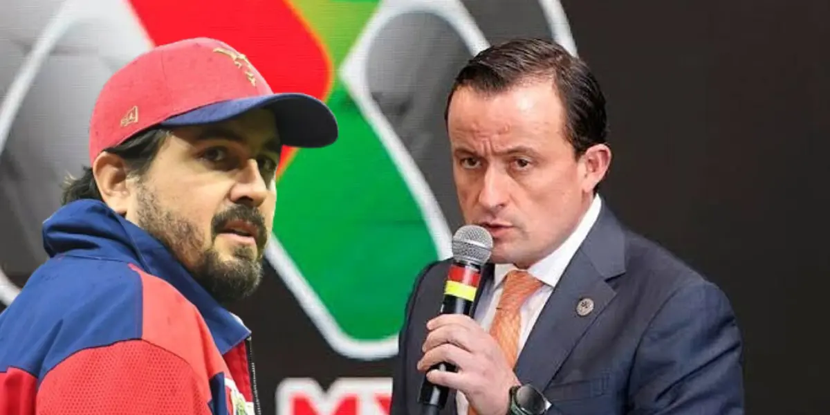 Amaury Vergara junto a Mikel Arriola / FOTO FÚTBOL TOTAL