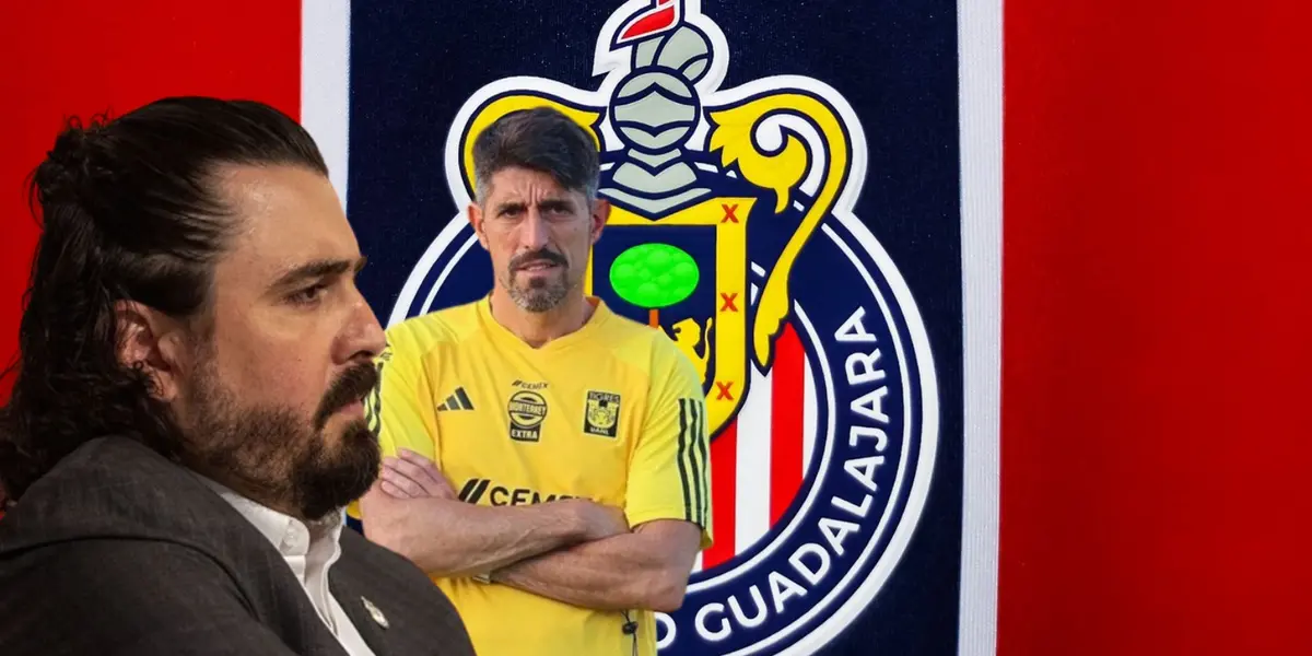 Amaury Vergara junto a Veljko Paunovic / FOTO MEXSPORT