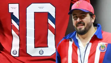 Amaury Vergara junto al 10 de Chivas / FOTO YAHOO NOTICIAS