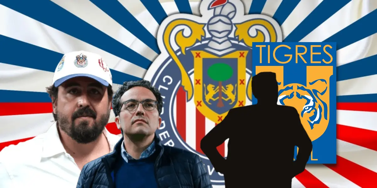 Amaury Vergara, Mauricio Culebro y silueta de entrenador/Foto Primera Plana MX.