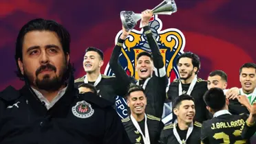 Amaury Vergara y jugadores de la Selección Mexicana celebrando/Foto Chivas.