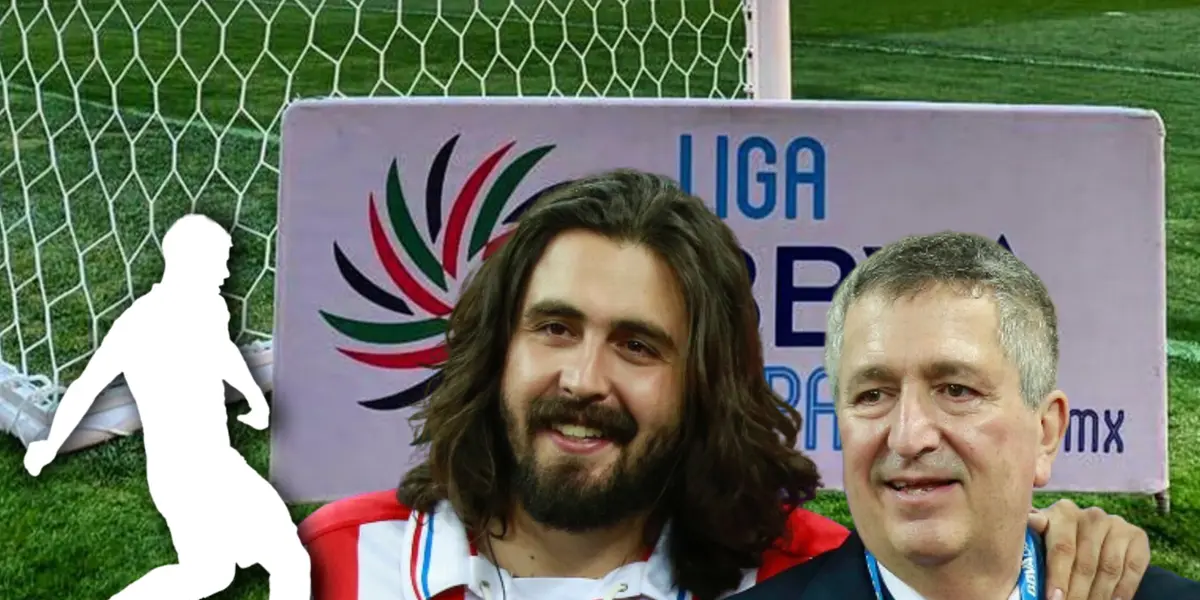 Amaury y Jorge Vergara y silueta de jugador/Foto El Universal.