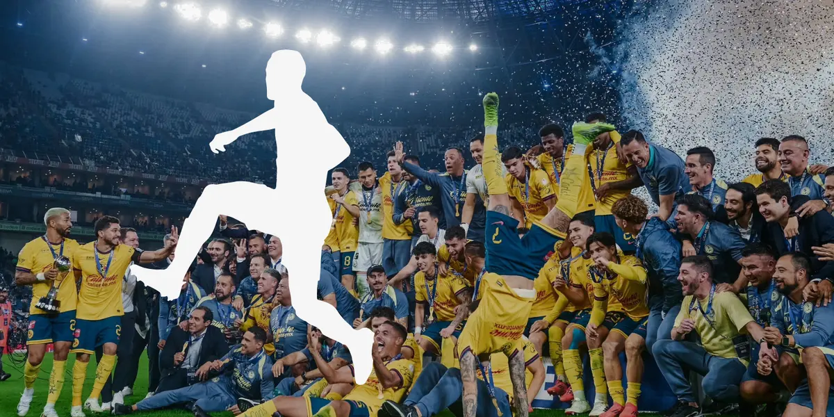 América de fondo, tras salir tricampeón. Foto: Mexport