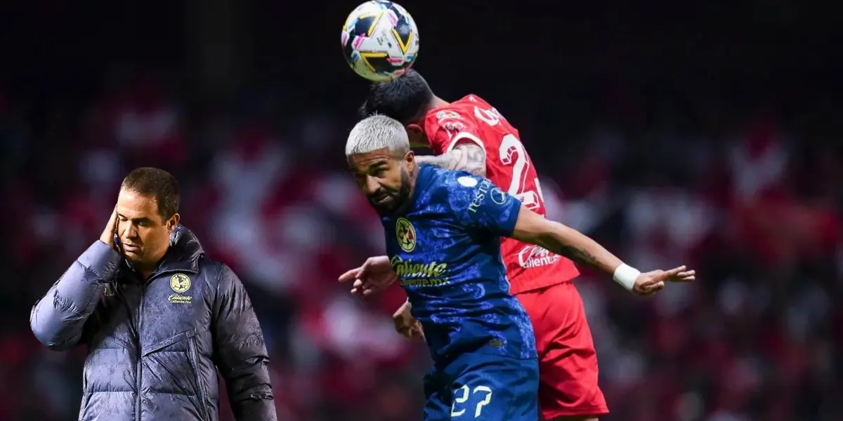 América vs Toluca de J17. Foto: Récord
