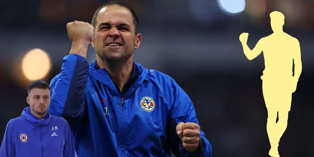 André Jardine celebrando con América. Foto: Bolavip