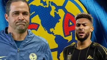 André Jardine junto a Denis Bouanga / FOTO MEXSPORTS