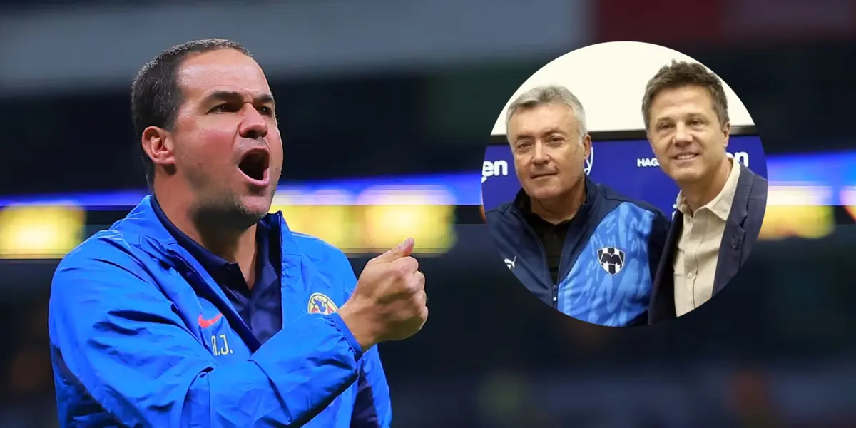 André Jardine junto a Domènec Torrent y José Antonio Noriega / FOTO REFORMA