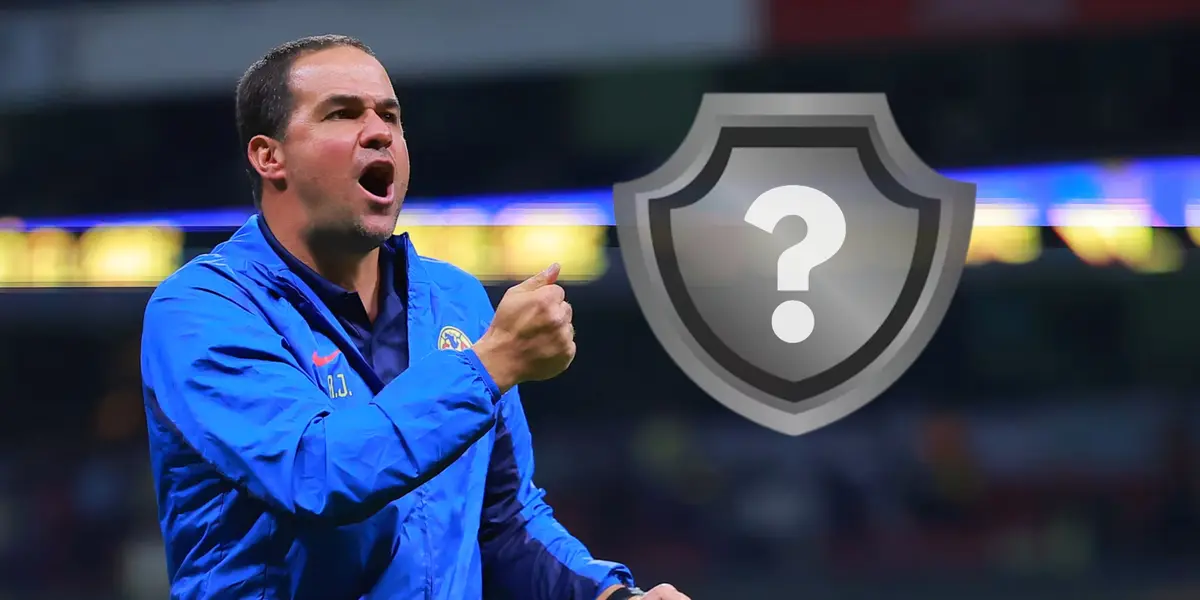 André Jardine junto a escudo incógnito / FOTO FREEPIK