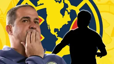 André Jardine junto a futbolista incógnito / FOTO BOLAVIP