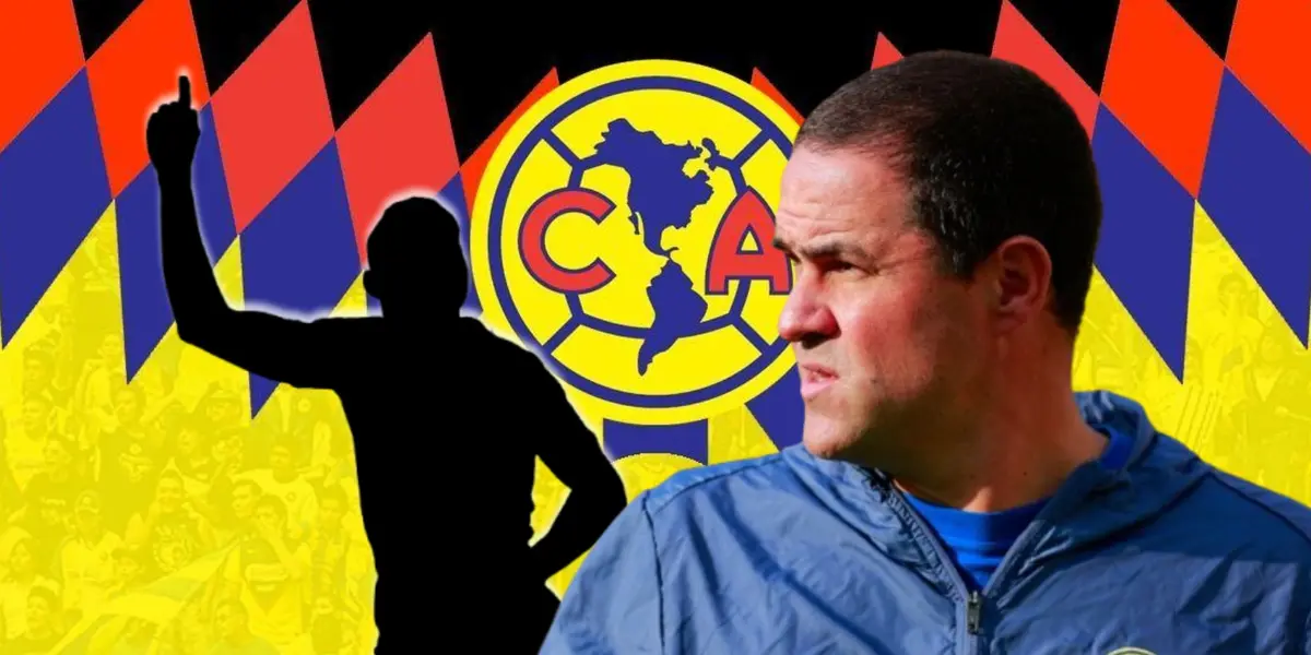 André Jardine junto a futbolista incógnito / FOTO BOLAVIP