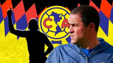 André Jardine junto a futbolista incógnito / FOTO BOLAVIP