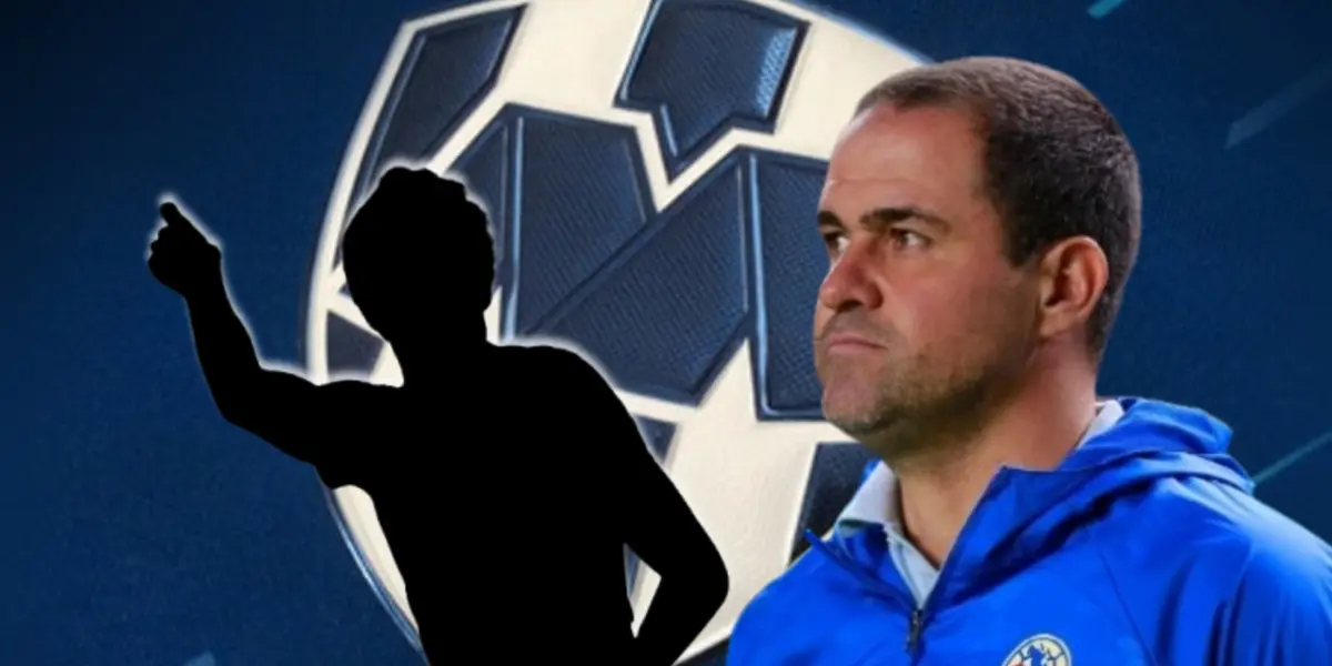 André Jardine junto a futbolista incógnito / FOTO LA JORNADA