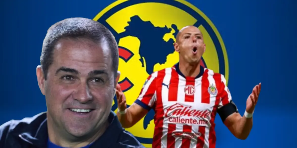 André Jardine junto a Javier Hernández / FOTO ESTO