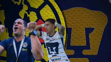 André Jardine junto a Leo Suárez / FOTO IMAGO7