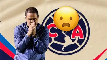 André Jardine lamentándose y emoji boquiabierto/Foto Ameshop.