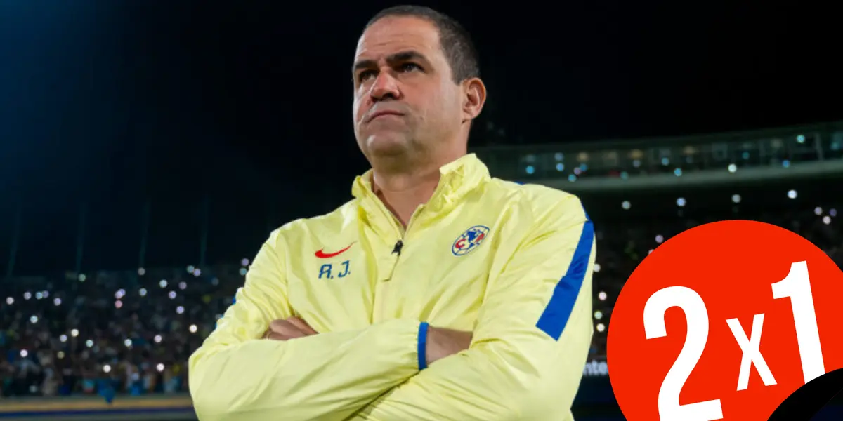 André Jardine pensativo en partido con América. Foto: Unánimo