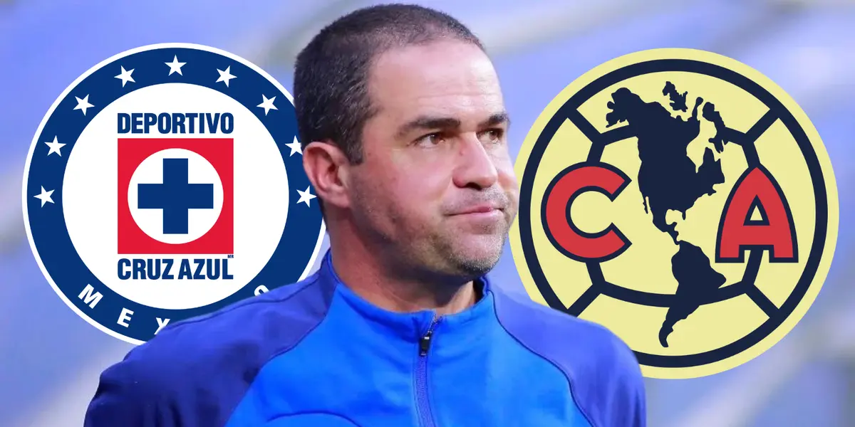 André Jardine pensativo en partido con América. Foto: VAVEL