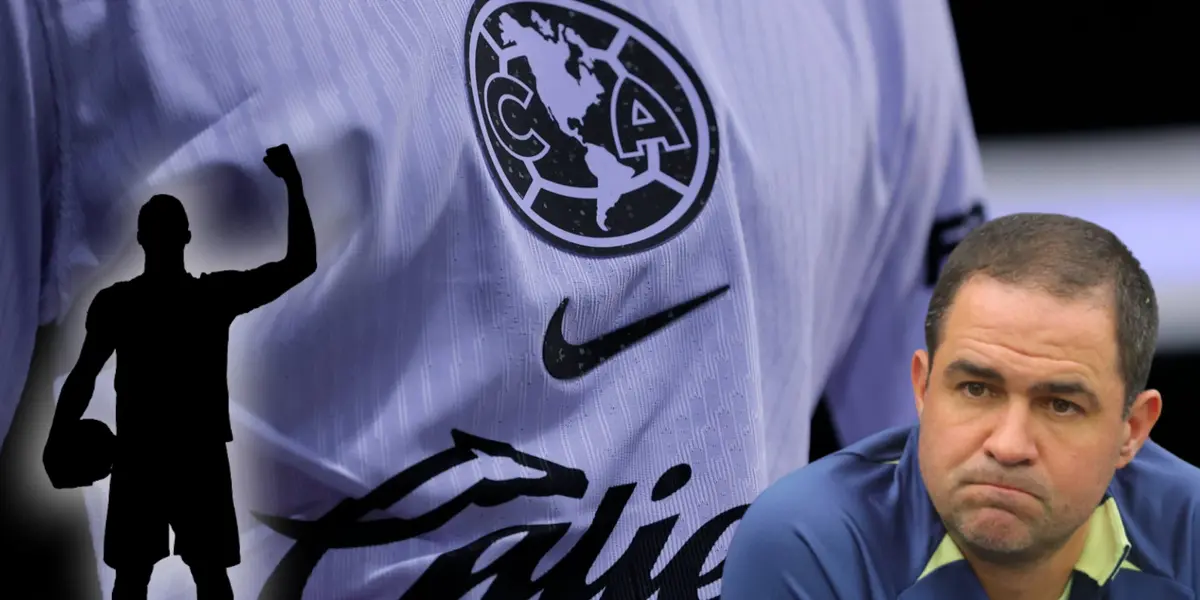 André Jardine pensativo y un jugador con el puño alzado/ Foto Club América.